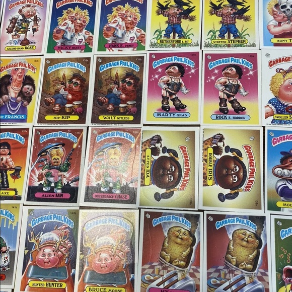 Vintage Garbage Pail Kids Trading Cards/Stickers Series 4 Full Complete Set - Picture 3 of 4